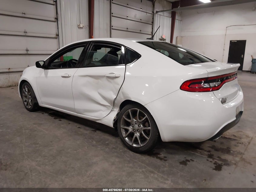 Vin: 1c3cdfbb9fd201016, lot: 46265009, dodge dart sxt 20153