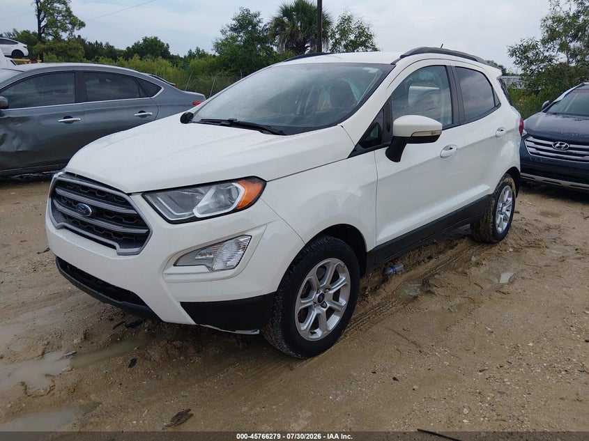 Vin: maj3s2ge6mc424345, lot: 46265028, ford ecosport se 20212