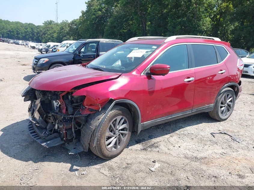 2016 NISSAN ROGUE auction photo 2