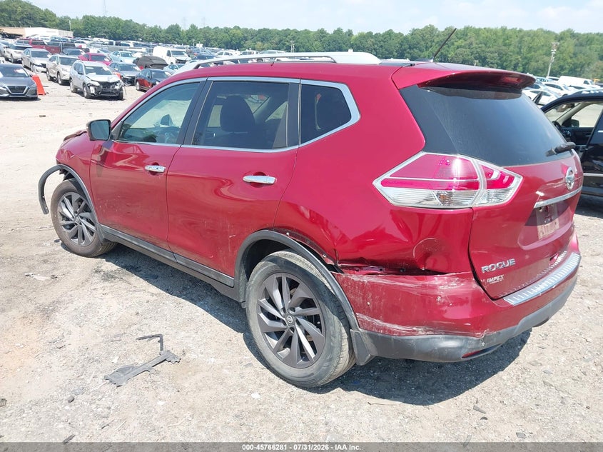 2016 NISSAN ROGUE auction photo 3