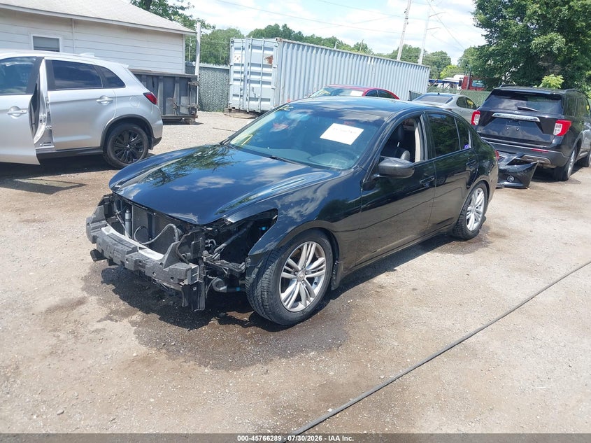 Vin: jn1dv6ar7cm730555, lot: 46265038, infiniti g25x 20122