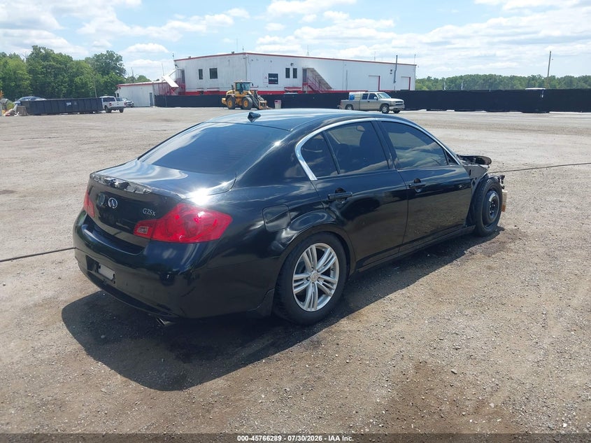 Vin: jn1dv6ar7cm730555, lot: 46265038, infiniti g25x 20124