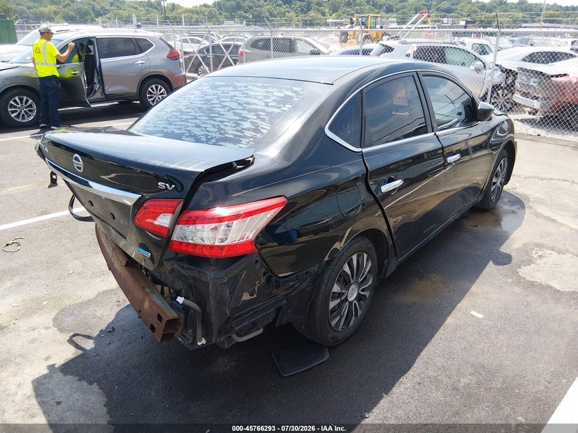 Vin: 3n1ab7ap0dl746463, lot: 46265042, nissan sentra s/sv/sr/sl 20134