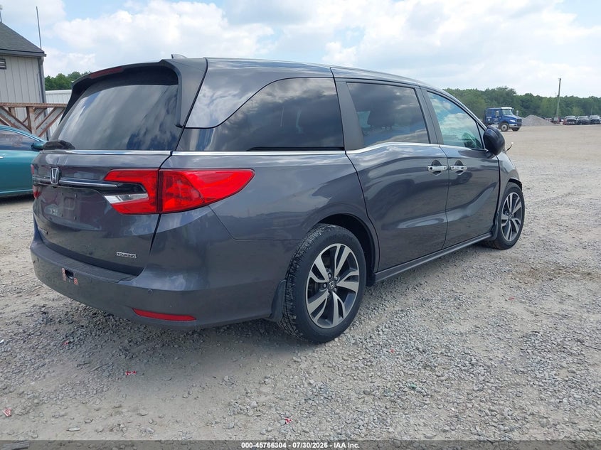 Vin: 5fnrl6h87mb036447, lot: 46265053, honda odyssey touring 20214