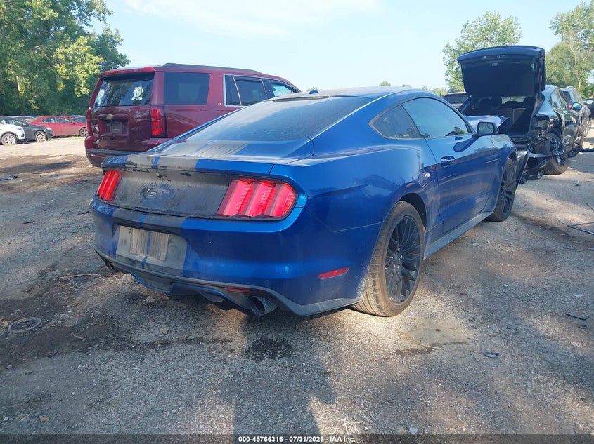 Vin: 1fa6p8cf6h5270875, lot: 46265065, ford mustang gt premium 20174