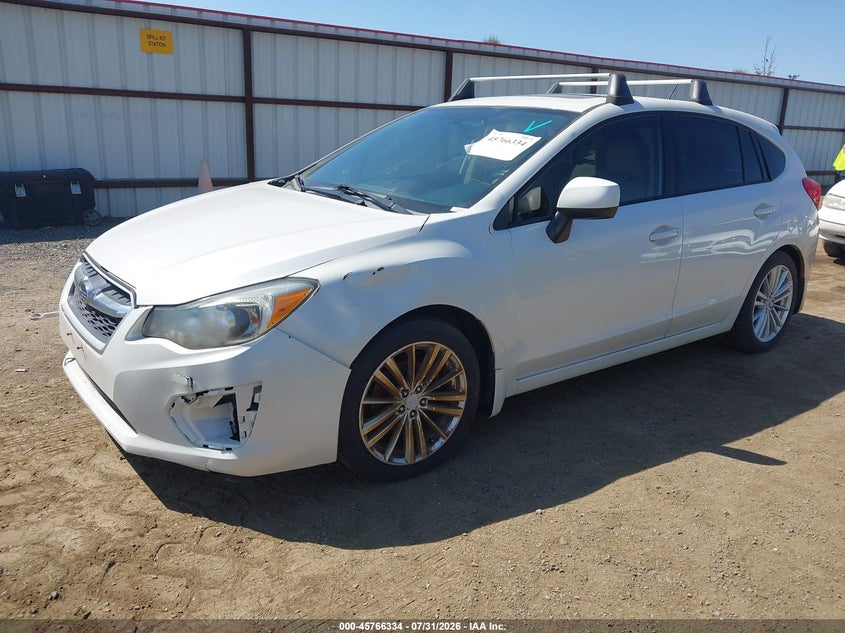 Vin: jf1gpad68d2867791, lot: 46265083, subaru impreza 2.0i premium 20132