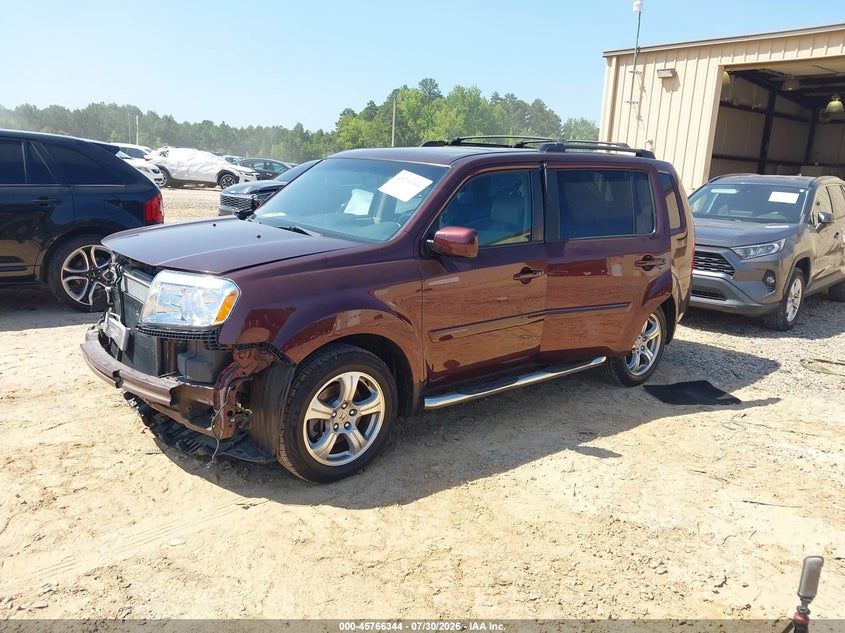 Vin: 5fnyf4h5xfb073122, lot: 46265093, honda pilot ex-l 20152