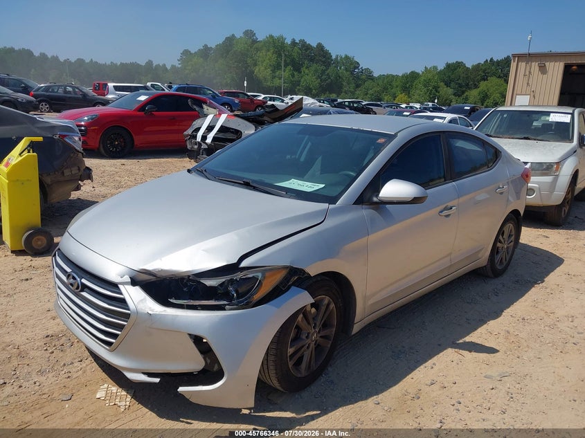 Vin: 5npd84lf5hh128766, lot: 46265095, hyundai elantra se 20172