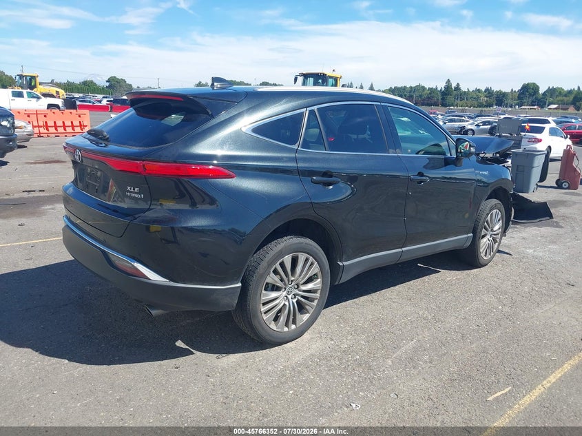 Vin: jteaaaahxmj083315, lot: 46265101, toyota venza xle 20214