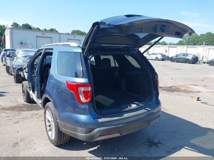 Vin: 1fm5k8d83kgb00548, lot: 46265106, ford explorer xlt 20193