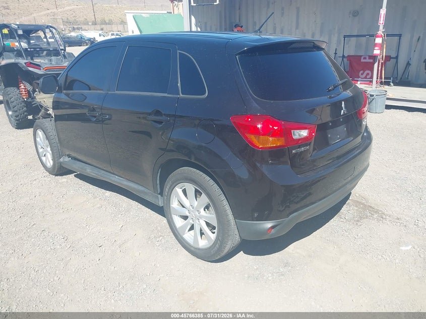 Vin: 4a4ap3au7ee013740, lot: 46265134, mitsubishi outlander sport es 20143