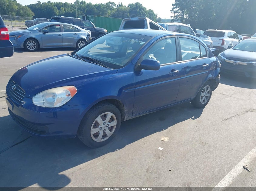 Vin: kmhcn4ac9au419713, lot: 46265136, hyundai accent gls 20102