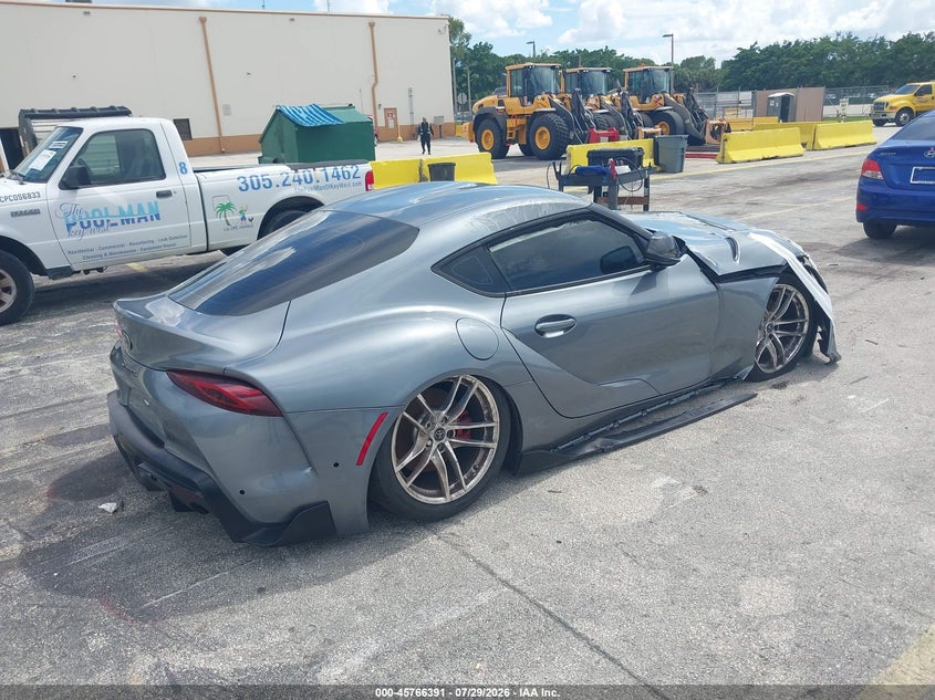 2022 TOYOTA GR SUPRA auction photo 4
