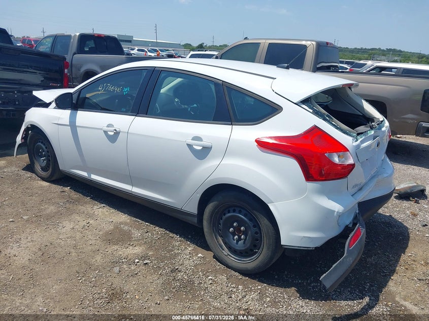 Vin: 1fahp3k29cl111346, lot: 46265165, ford focus se 20123