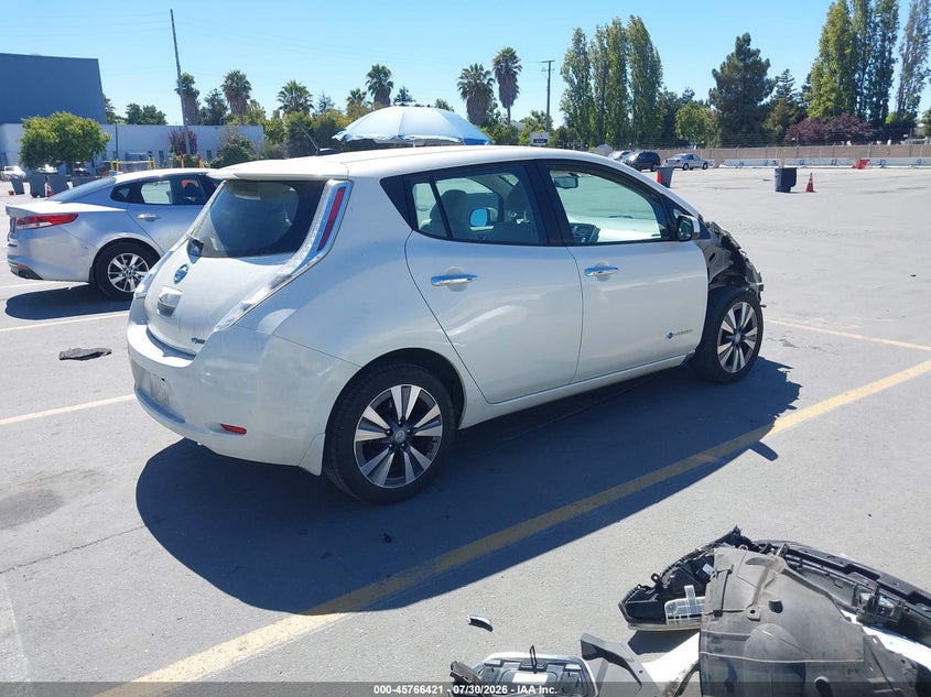 Vin: 1n4az0cp5fc332676, lot: 46265170, nissan leaf s/sl/sv 20154