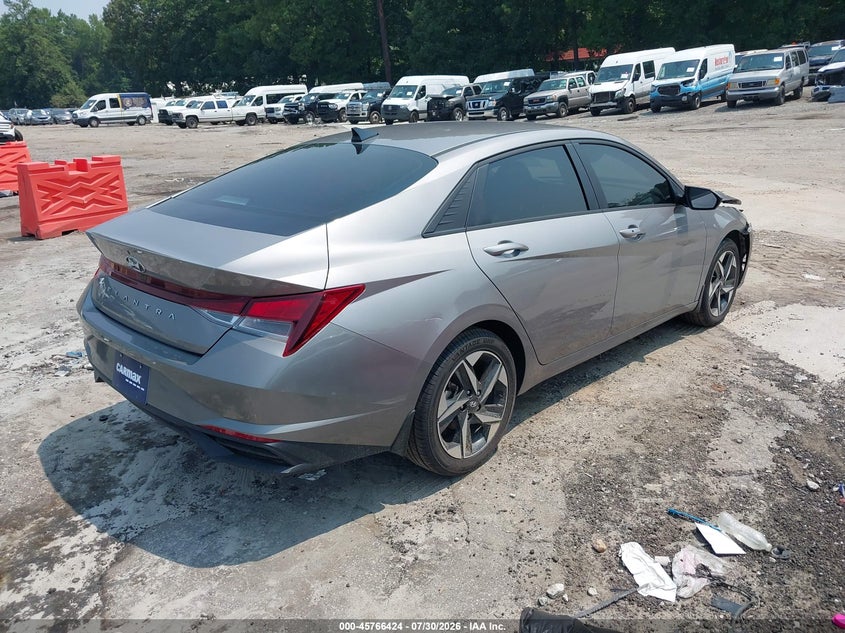 Vin: kmhls4ag5pu558578, lot: 46265173, hyundai elantra sel 20234