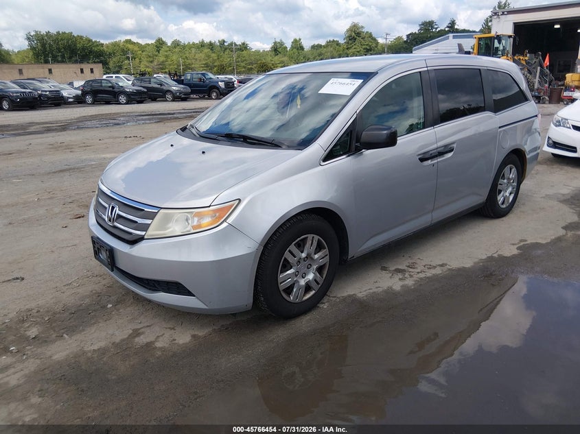 Vin: 5fnrl5h26cb103382, lot: 46265204, honda odyssey lx 20122
