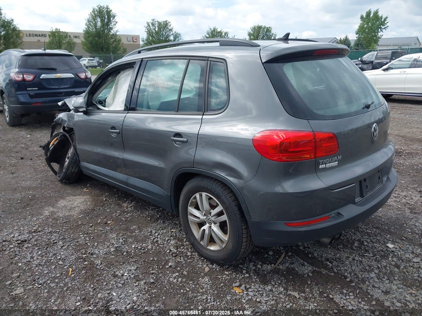Vin: wvgbv7ax4fw612329, lot: 46265210, volkswagen tiguan s 20153