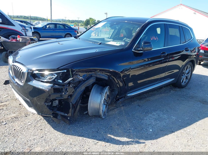Vin: 5ux53dp00n9l95051, lot: 46265212, bmw x3 xdrive30i 20222