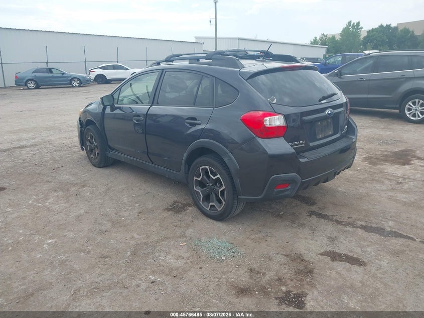 Vin: jf2gpasc3f8285585, lot: 46265234, subaru xv crosstrek 2.0i limited 20153