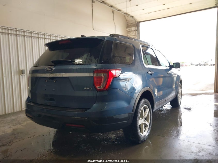 Vin: 1fm5k8b87jgc45657, lot: 46265242, ford explorer 20184