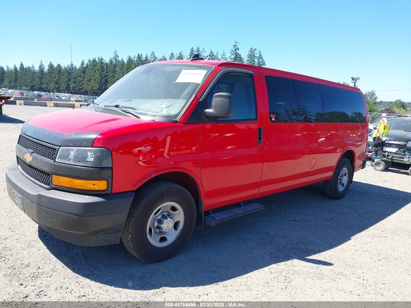 Vin: 1gazgnf73r1261398, lot: 46265245, chevrolet express 3500 ls 20242