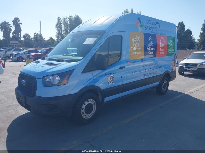 2021 Ford Transit, Дах, IAAI, VIN 1FTBR1X85MKA08606 — фото 2