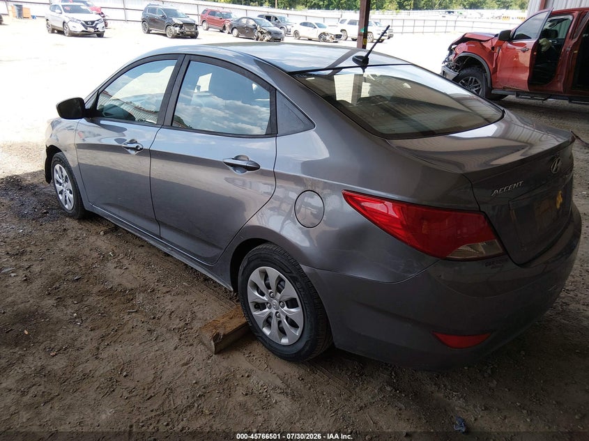 Vin: kmhct4aexhu264820, lot: 46265250, hyundai accent se 20173