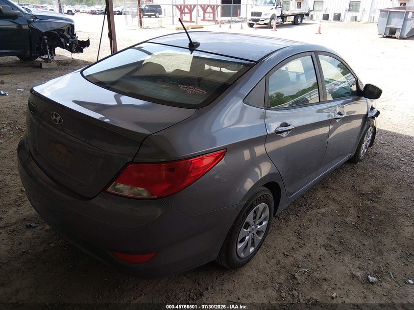 Vin: kmhct4aexhu264820, lot: 46265250, hyundai accent se 20174