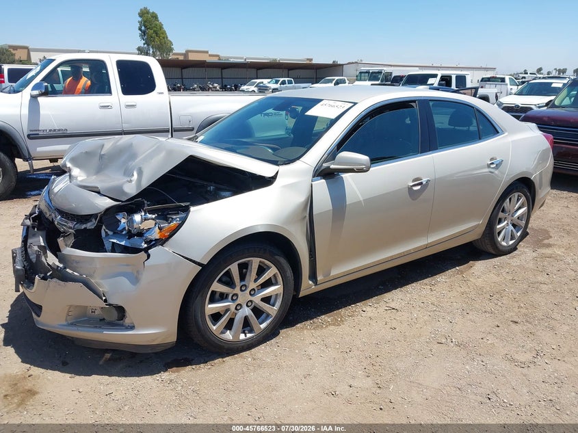 2015 Chevrolet Malibu, Front End, IAAI, VIN 1G11F5SL7FF255833 — photo 2