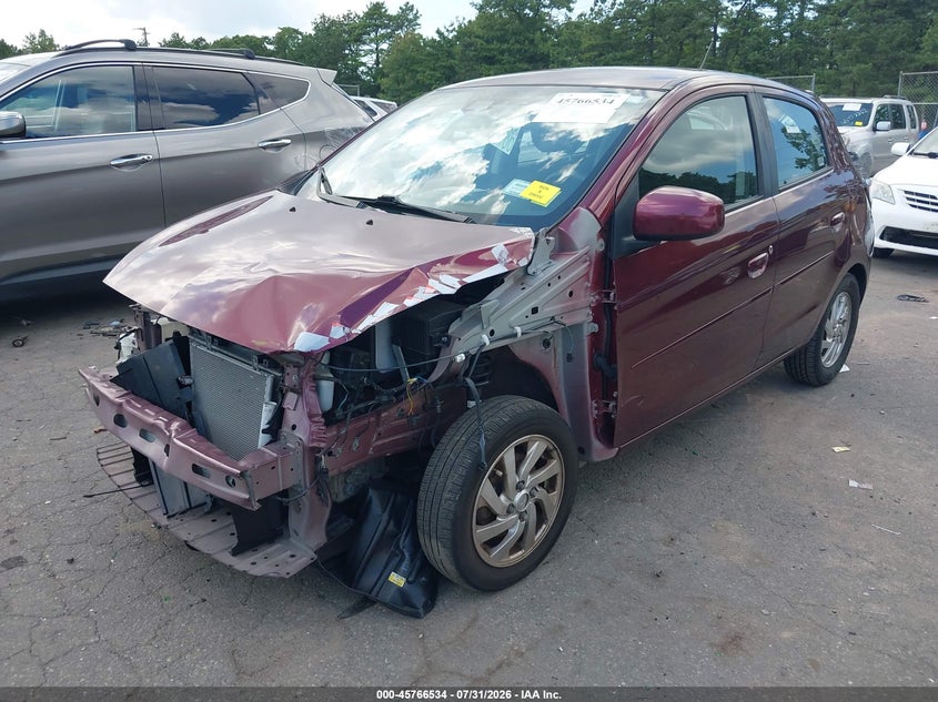 Vin: ml32auhj8nh008742, lot: 46265283, mitsubishi mirage le 20222
