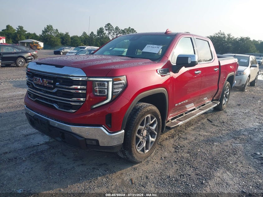 Vin: 3gtuuded8sg232238, lot: 46265287, gmc sierra 1500 4wd  short box slt 20252