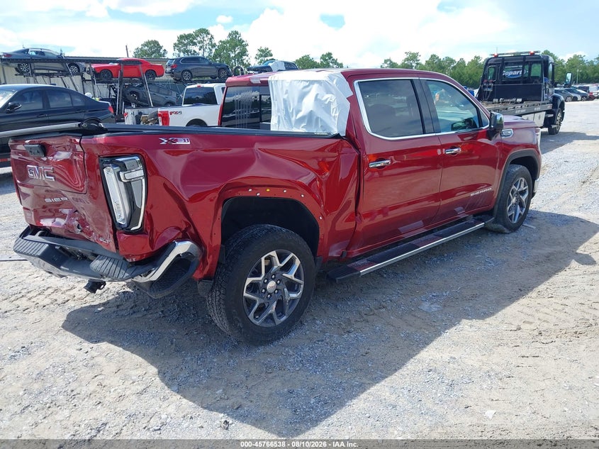 Vin: 3gtuuded8sg232238, lot: 46265287, gmc sierra 1500 4wd  short box slt 20254