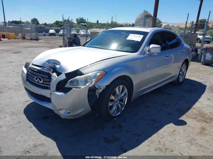 Vin: jn1by1ap5cm330901, lot: 46265295, infiniti m37 20122