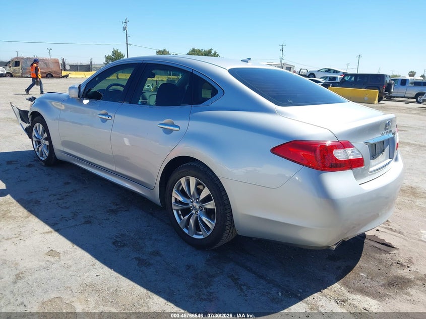 Vin: jn1by1ap5cm330901, lot: 46265295, infiniti m37 20123