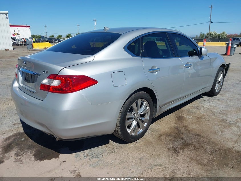Vin: jn1by1ap5cm330901, lot: 46265295, infiniti m37 20124