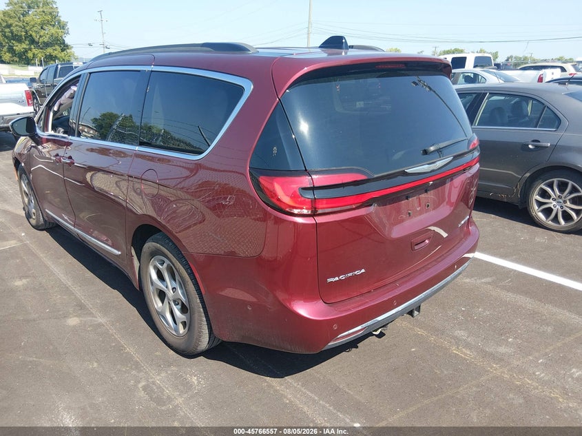Vin: 2c4rc1gg1pr509232, lot: 46265306, chrysler pacifica limited 20233