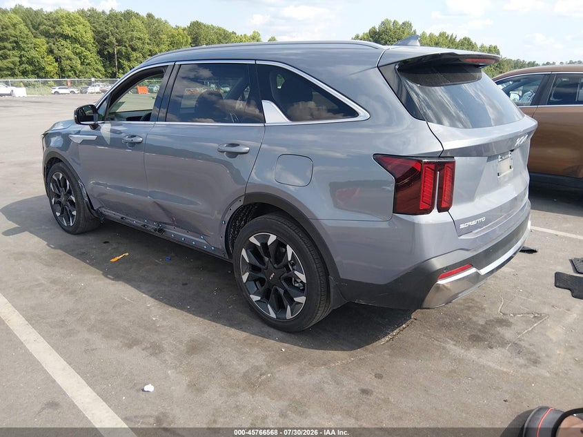 Vin: 5xyrh4jf1sg396625, lot: 46265316, kia sorento ex 20253