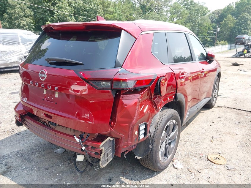 Vin: 5n1bt3ba2sc872104, lot: 46265348, nissan rogue sv fwd 20254