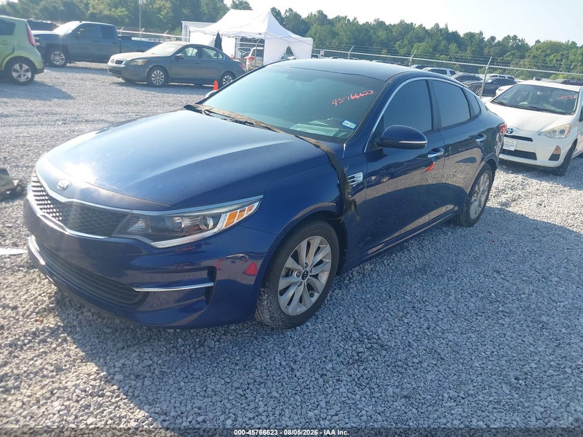 Vin: 5xxgt4l35jg265001, lot: 46265372, kia optima lx 20182