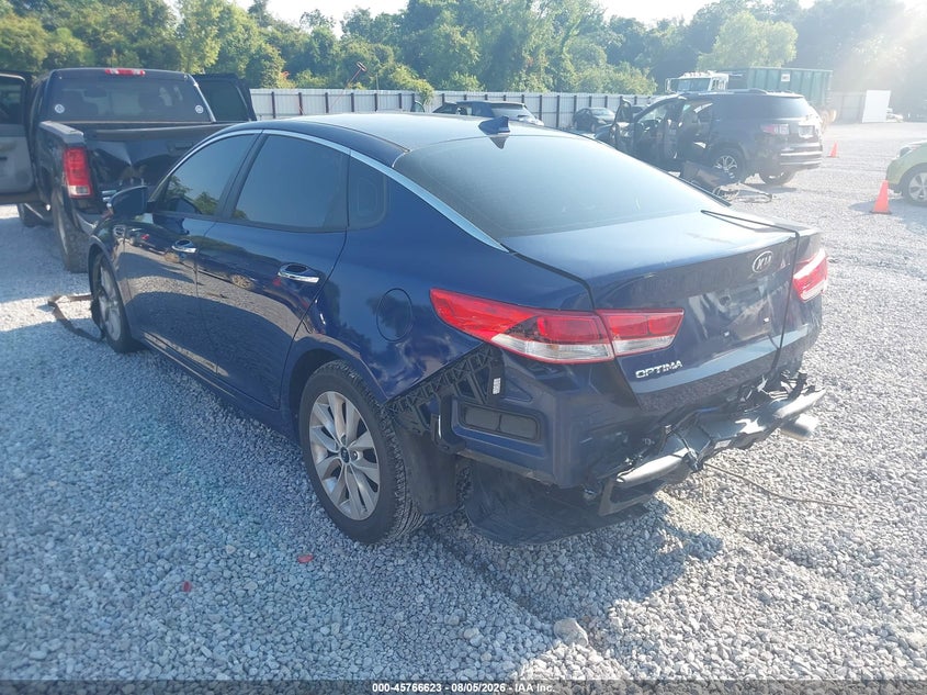 Vin: 5xxgt4l35jg265001, lot: 46265372, kia optima lx 20183