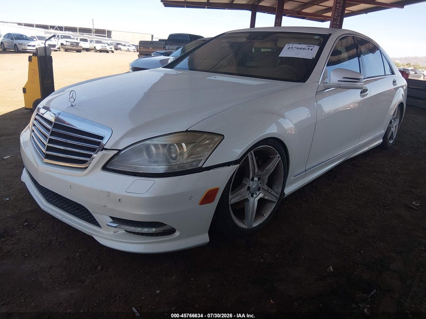 Vin: wddng7bb3aa342276, lot: 46265383, mercedes-benz s 550 20102