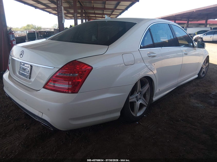 Vin: wddng7bb3aa342276, lot: 46265383, mercedes-benz s 550 20104