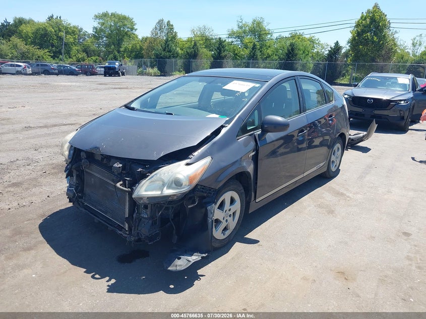 Vin: jtdkn3du1b5264410, lot: 46265384, toyota prius four 20112