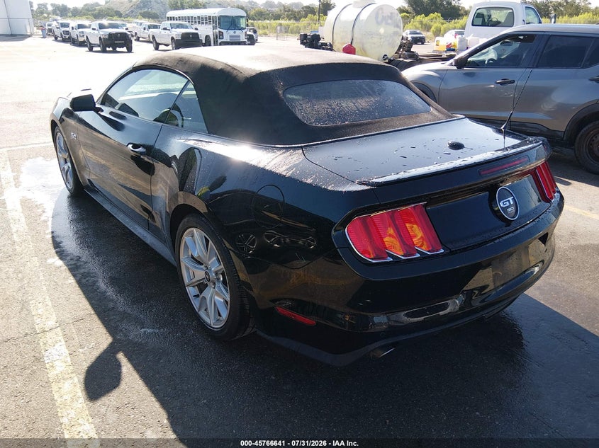 Vin: 1fatp8ffxf5349364, lot: 46265390, ford mustang gt premium 20153