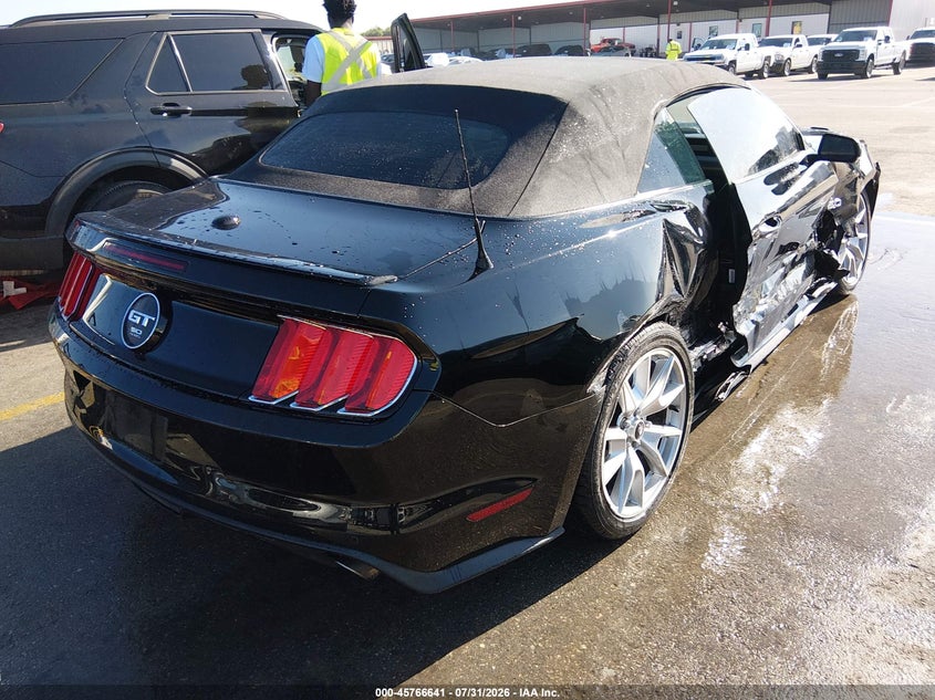 Vin: 1fatp8ffxf5349364, lot: 46265390, ford mustang gt premium 20154