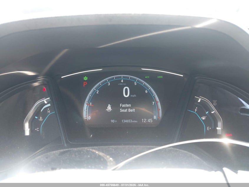 2019 HONDA CIVIC auction photo 7
