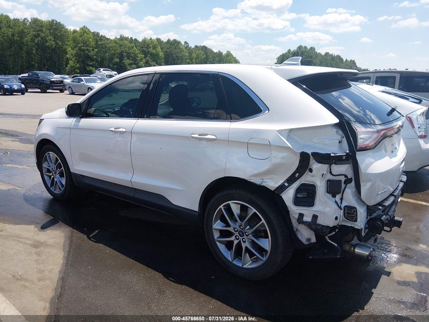Vin: 2fmpk4k83jbb14461, lot: 46265399, ford edge titanium 20183
