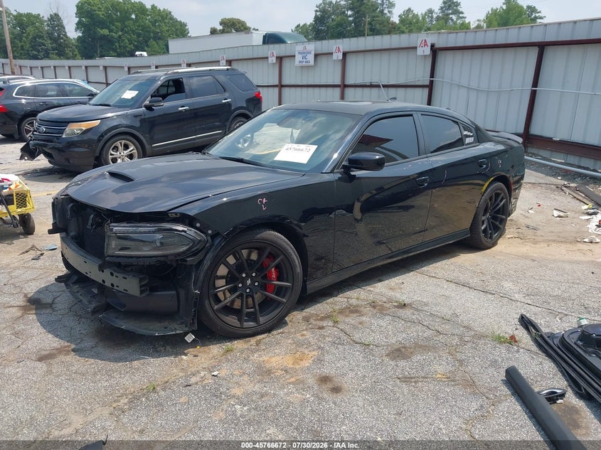 Vin: 2c3cdxgjxph603783, lot: 46265421, dodge charger scat pack 20232