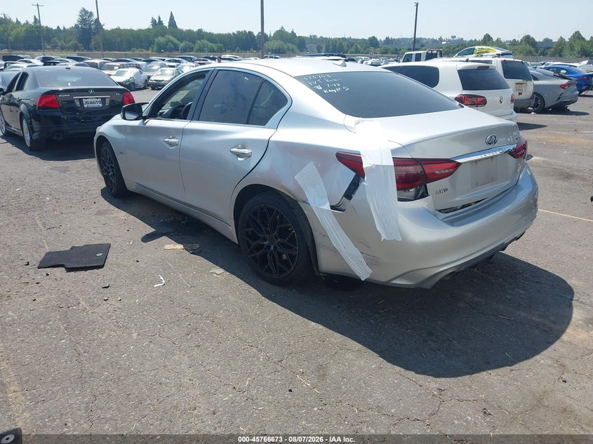 Vin: jn1ev7ar5lm256356, lot: 46265422, infiniti q50 luxe awd 20203
